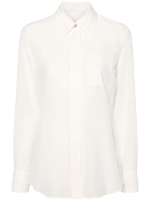 Lanvin silk crepe de chine shirt - White - zdjęcie produktu nr 1