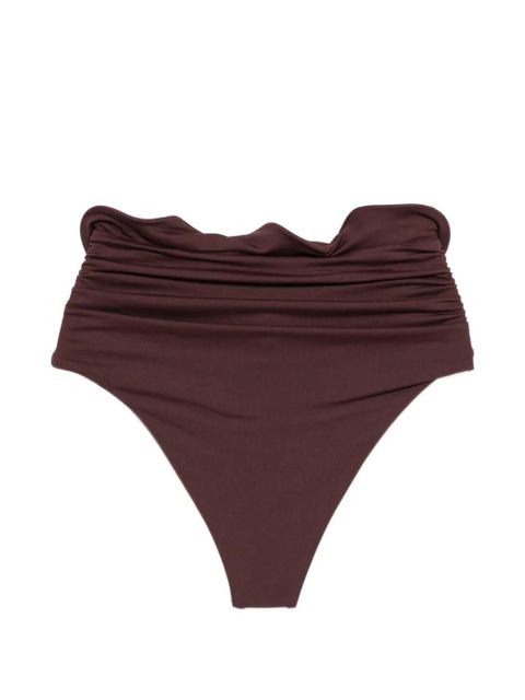 Magda Butrym ruffle flower-detail bikini bottom - Purple - zdjęcie produktu nr 2