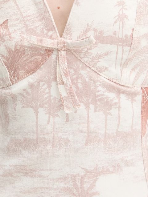 Guess sukienka ISADORA kolor biały mini dopasowana W5GK40 D5NC1