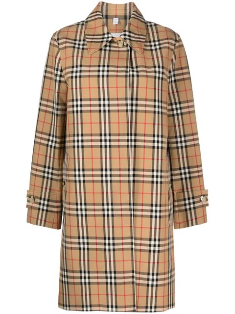 Burberry plaid-check pattern jacket - Brown - zdjęcie produktu nr 1