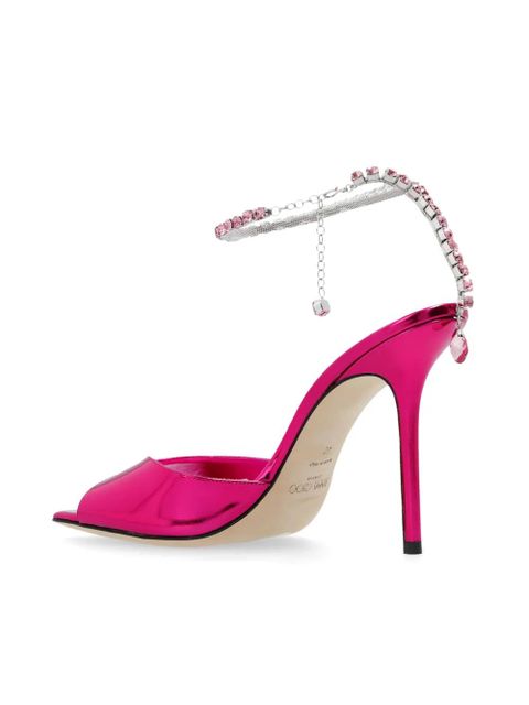 Jimmy Choo Saeda 100mm sandals - Pink