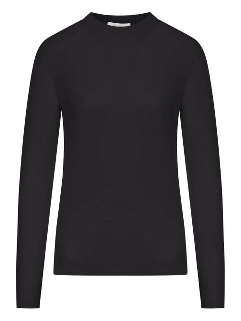 Max Mara cashmere long-sleeve T-shirt - Black - zdjęcie produktu nr 1