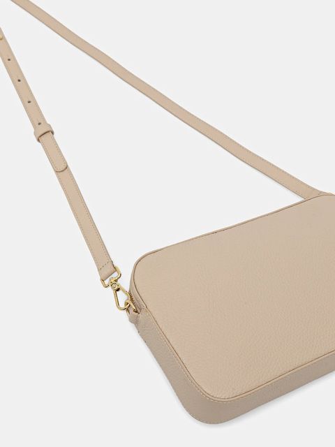 Coccinelle torebka skórzana TEBE kolor beżowy E5.MN5.52.01.01 - zdjęcie produktu nr 2