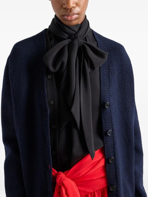 Prada Marocain shirt - Black