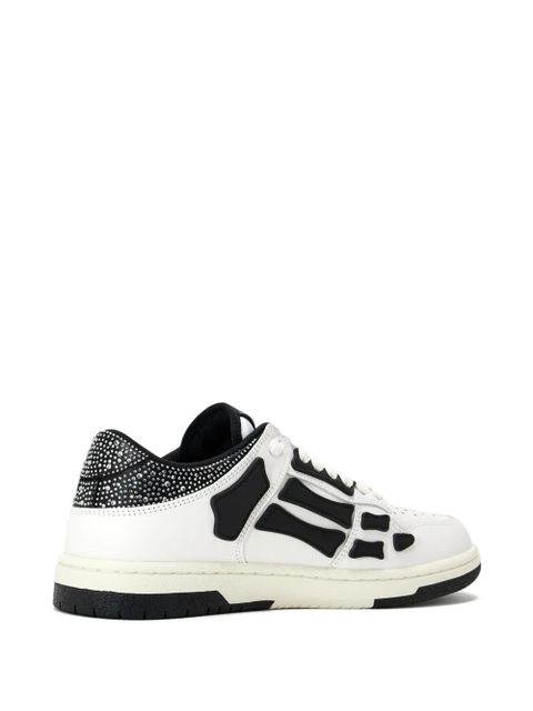AMIRI crystal-embellished bone sneakers - White - zdjęcie produktu nr 2