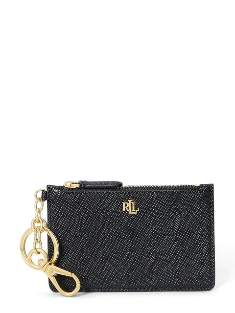 Lauren Ralph Lauren portfel skórzany damski kolor czarny 432966789 - zdjęcie produktu nr 1