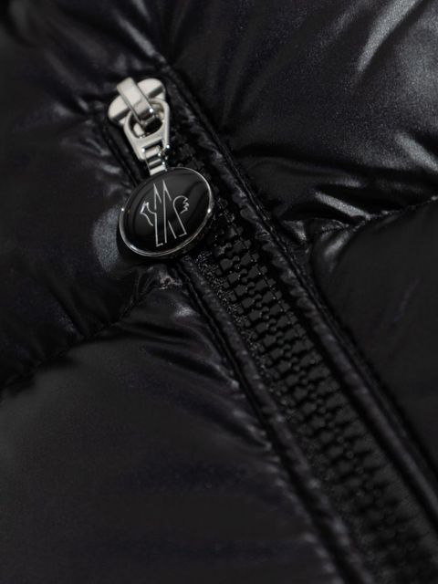 Moncler Gles down jacket with hood - Black