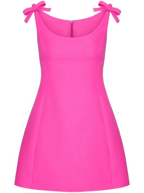Valentino Garavani bow-detail Crepe Couture dress - Pink
