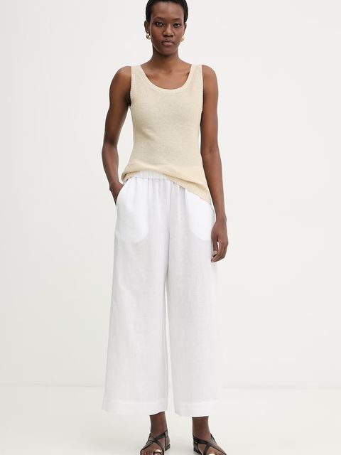 MM by Max Mara top damski lniany BRAVA - zdjęcie produktu nr 1