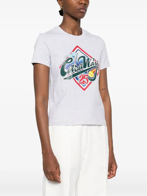 Casablanca Casa Way World Series T-shirt - Grey - zdjęcie produktu nr 2