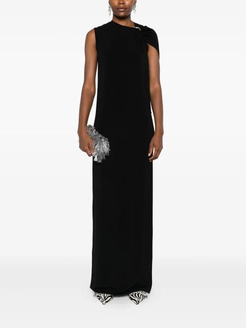 Jean Paul Gaultier knot-detail sleeveless dress - Black - zdjęcie produktu nr 2