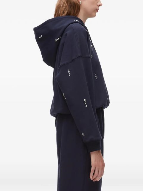 3.1 Phillip Lim embellishment hoodie - Blue