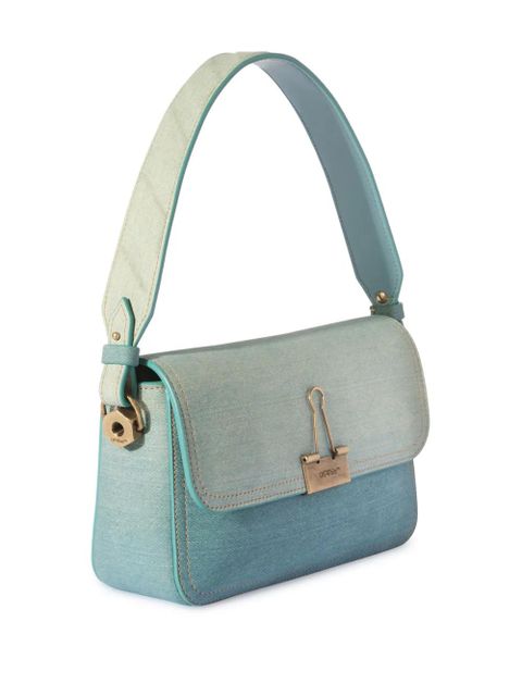 Off-White medium Soft Binder shoulder bag - Blue - zdjęcie produktu nr 2