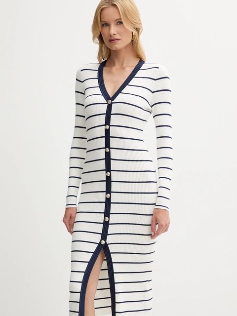 Guess sukienka ANDREA kolor biały mini dopasowana W5YK98 Z2YK2