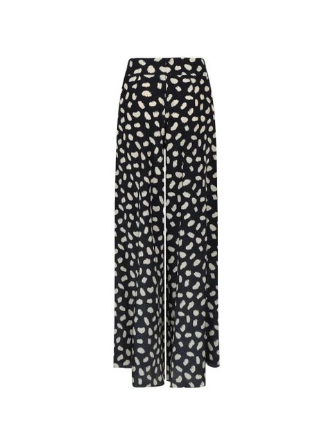 Johanna Ortiz Musical animal-print trousers - Black - zdjęcie produktu nr 2