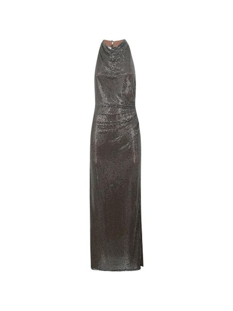 Self-Portrait rhinestone maxi dress - Silver - zdjęcie produktu nr 1