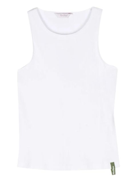 Max Mara Brusson ribbed top - White - zdjęcie produktu nr 1
