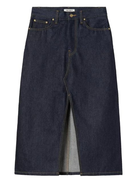 Carhartt WIP Brandon front-slit skirt - Blue - zdjęcie produktu nr 1
