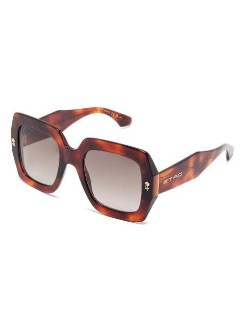 ETRO oversize-frame sunglasses - Brown - zdjęcie produktu nr 2