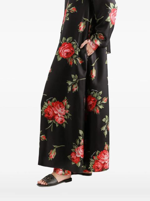 Dolce & Gabbana floral maxi dress - Black