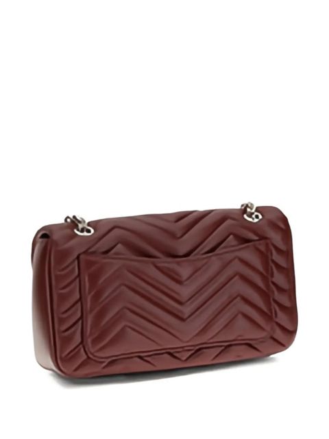 Gucci medium GG Marmont shoulder bag - Red