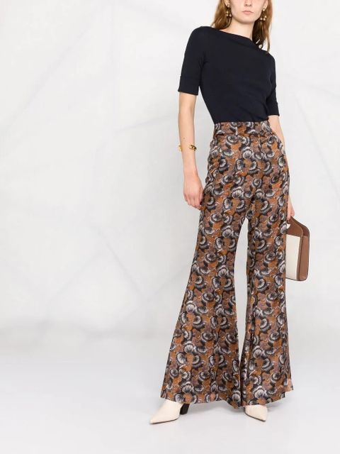 Lauren Ralph Lauren boat-neck fitted top - Blue - zdjęcie produktu nr 2