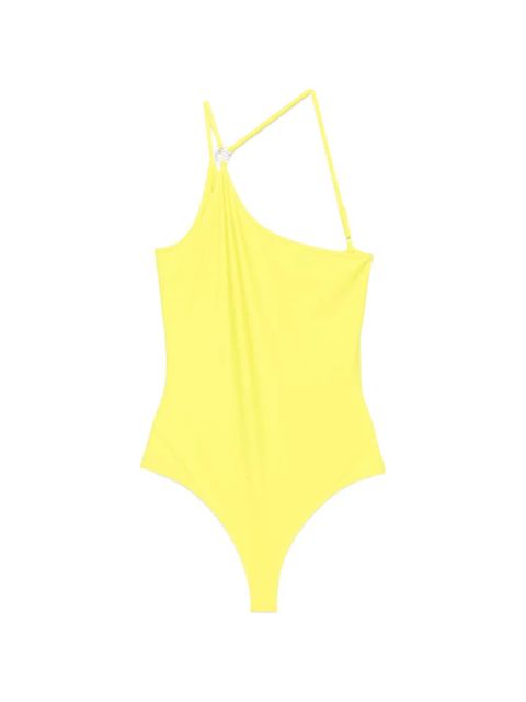 Coperni logo-appliqué swimsuit - Green - zdjęcie produktu nr 1