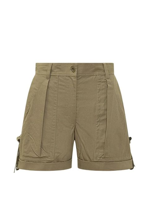 ISABEL MARANT drawstring cuffed shorts - Green - zdjęcie produktu nr 1