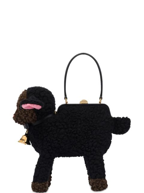 Moschino sheep-motif clutch bag - Black - zdjęcie produktu nr 1