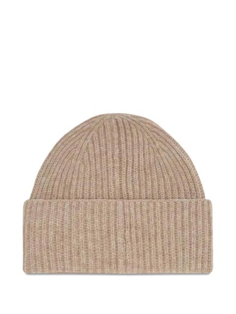 MC2 Saint Barth ribbed logo-embroidered beanie - Neutrals
