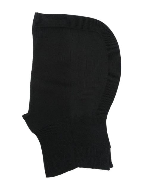 Jil Sander ribbed-knit pull-on balaclava - Black - zdjęcie produktu nr 1