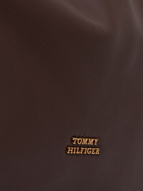 Tommy Hilfiger torebka kolor brązowy AW0AW18308