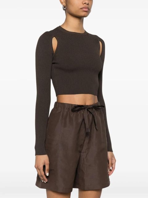 Max Mara Alai top - Brown - zdjęcie produktu nr 2