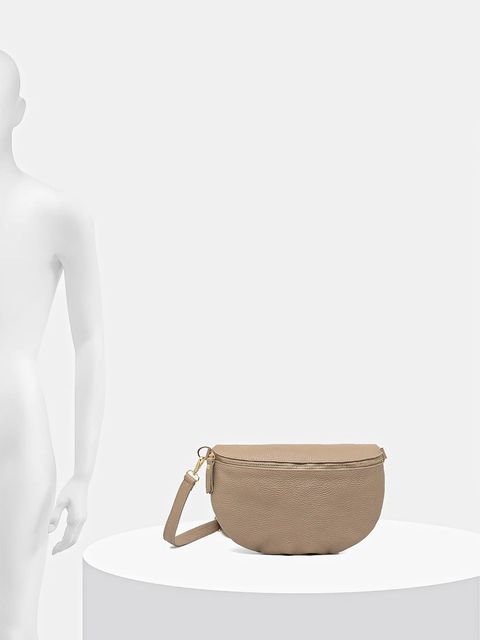 Answear.LAB nerka skórzana kolor brązowy