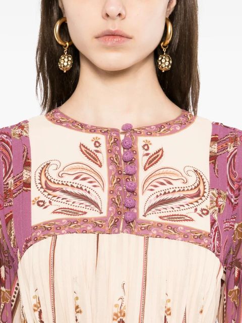 FARM Rio floral-print maxi dress - Neutrals