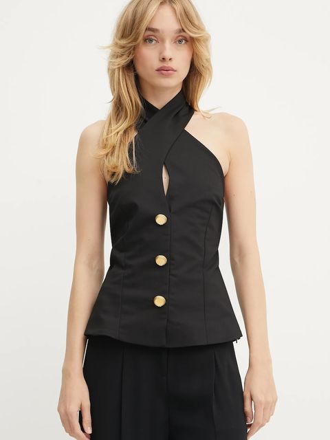 Marciano by Guess top NADA damska kolor czarny gładka 5YGH16 7311A - zdjęcie produktu nr 1