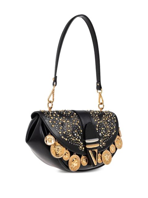 Versace Virtus shoulder bag - Black