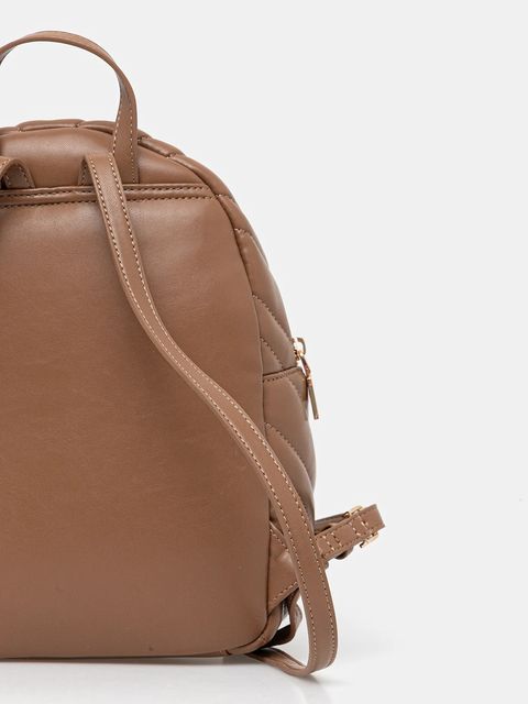 Liu Jo plecak damski kolor brązowy mały gładki AF5186.E0426