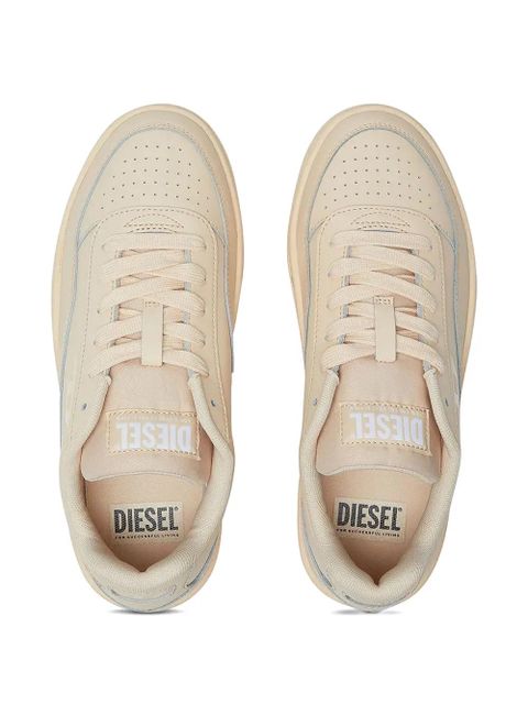 Diesel leather sneakers - Brown