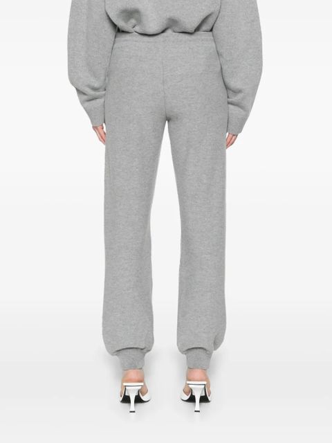 Versace drawstring knitted track pants - Grey