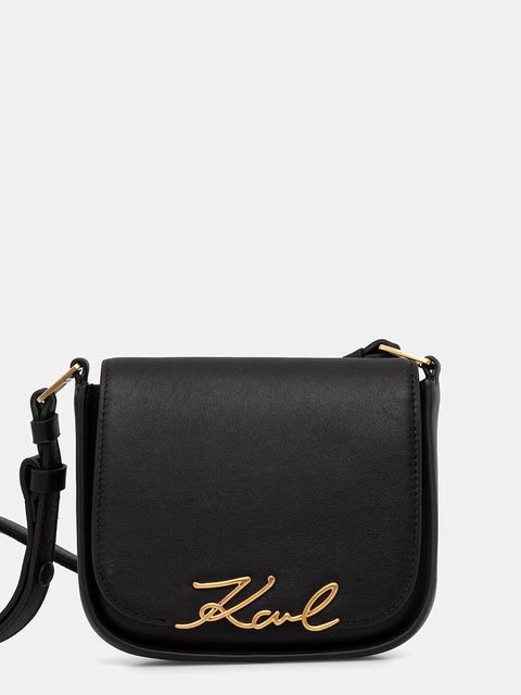 Karl Lagerfeld listonoszka damska z imitacji skóry K/SIGNATURE - zdjęcie produktu nr 1