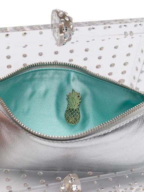 Aquazzura Tequila clutch bag - Neutrals - zdjęcie produktu nr 2