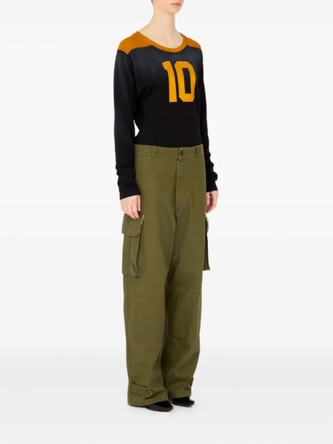Maison Margiela cargo-pocket trousers - Green - zdjęcie produktu nr 2