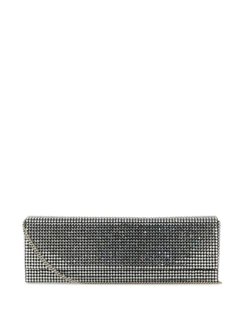 Amina Muaddi Amini Paloma clutch bag - Silver - zdjęcie produktu nr 1