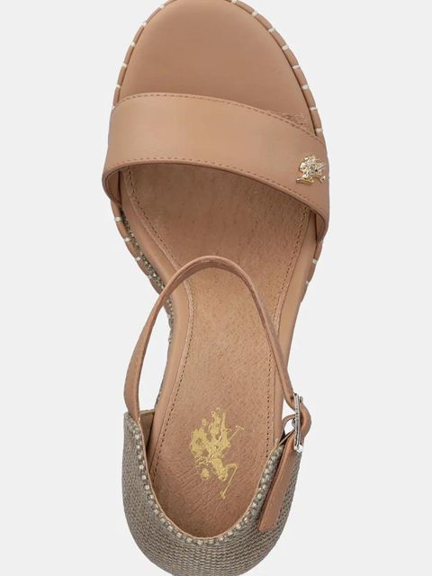 U.S. Polo Assn. sandały AYLIN kolor brązowy AYLIN025W/5YC1