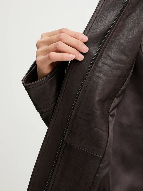 Weekend Max Mara kurtka skórzana GIGANTE