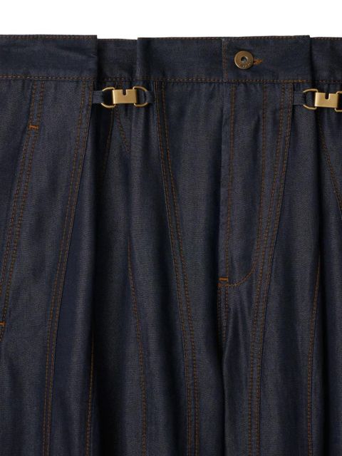 Burberry panelled jeans - Blue - zdjęcie produktu nr 2