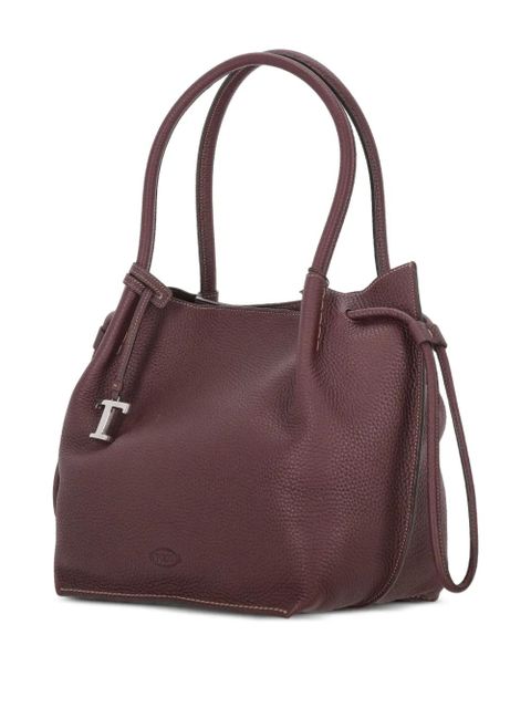 Tod's medium Buz leather shoulder bag - Brown - zdjęcie produktu nr 2