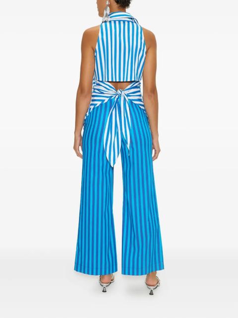 Simon Miller Pia poplin trousers - Blue