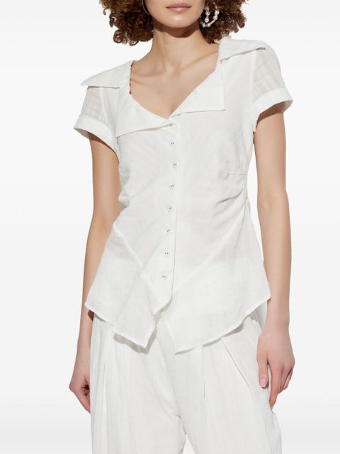 Cult Gaia cotton shirt - White